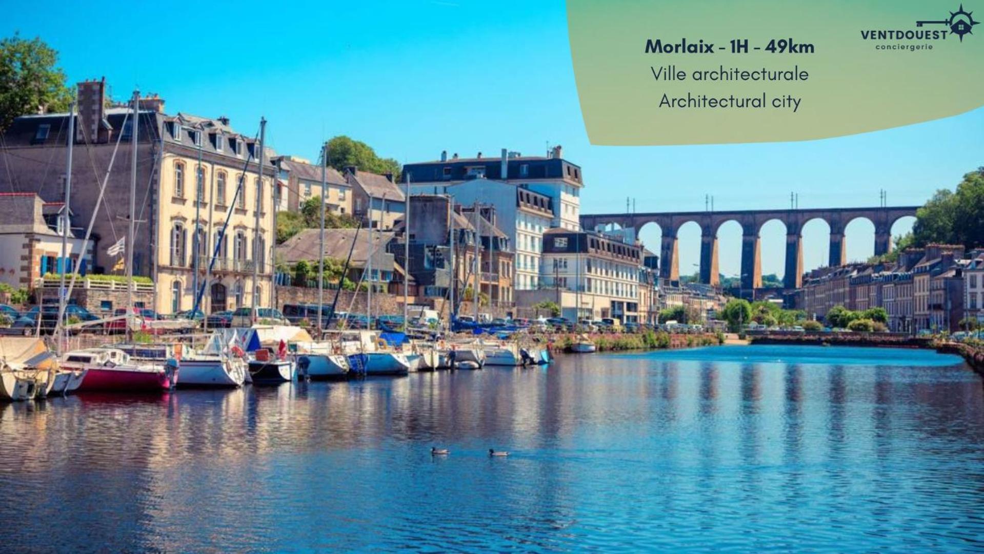 Le 123 Armoric - Balcon Vue - 50m De La - Confort Et Moderne - 70m2 *