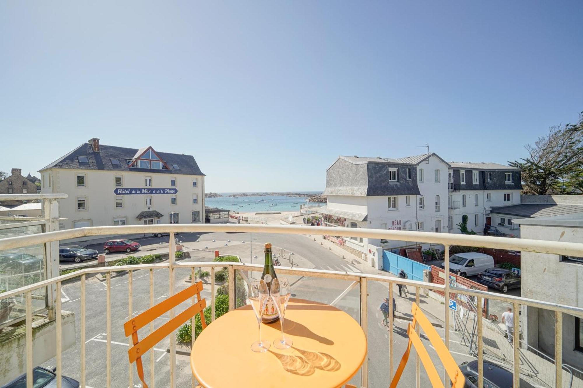 Le 123 Armoric - Balcon Vue - 50m De La - Confort Et Moderne - 70m2 *